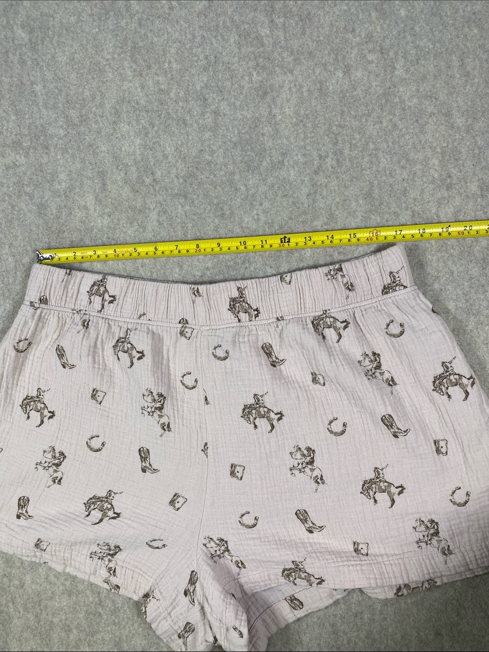 American Eagle AE Lounge Western Cowboy Print Pajama Set XL Cotton - Picture 5 of 11